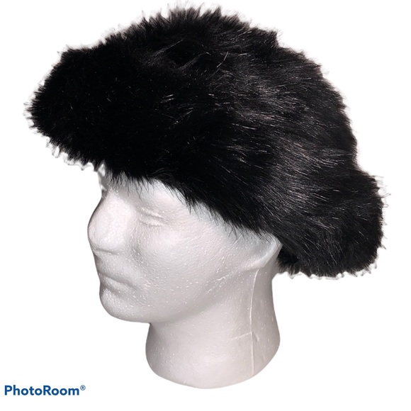 Parkhurst Faux Fur Dome Hat Black - Picture 1 of 6